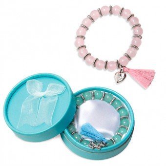 PULSERA DULCE color rosa o azul Pack 10
