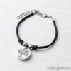 Pulsera con medalla de árbol life is a gift Pack 4