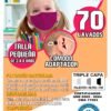 Mascarilla Reutilizable Personalizada a todo Color